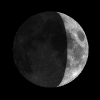 Waxing Crescent, Moon at 6 days in cycle