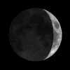 Waxing Crescent, Moon at 5 days in cycle