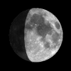 Waxing Gibbous, Moon at 9 days in cycle